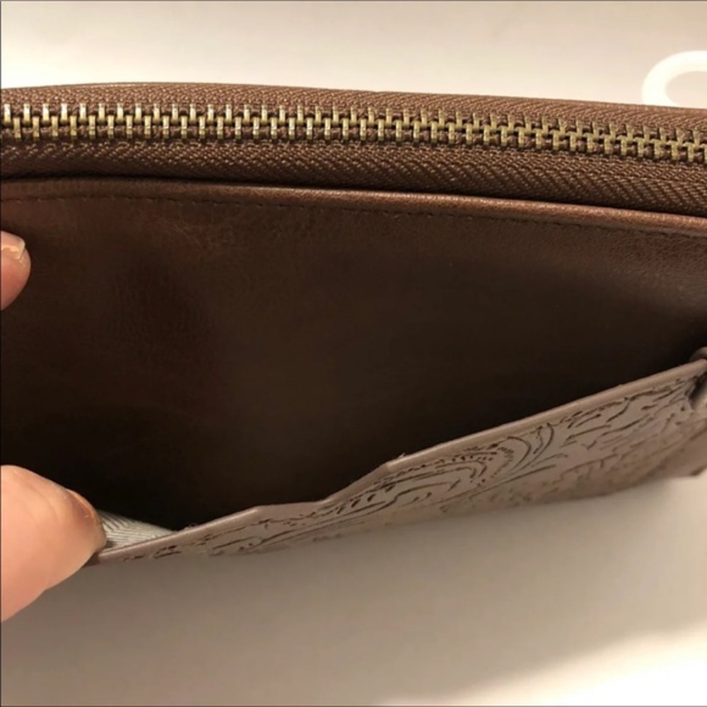 Time and Tru Brown Crossbody Bag New - Picture 4 of 8